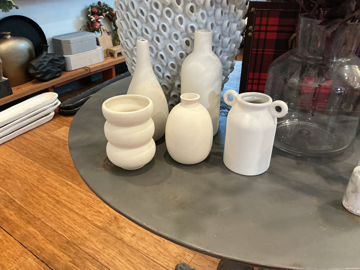 Set of 5 Ceramic Vases