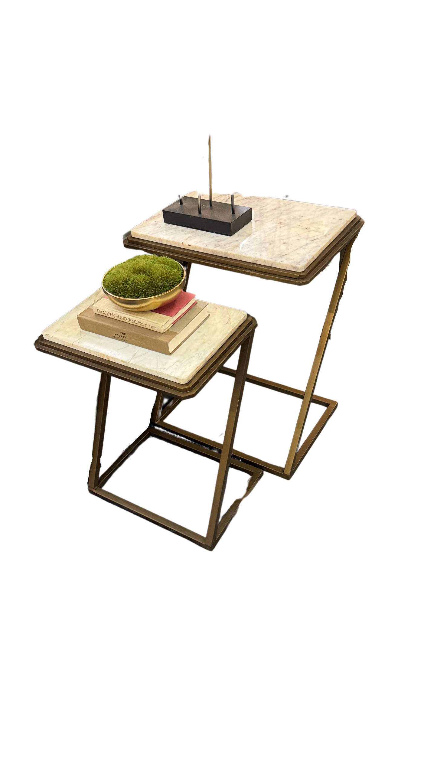 Gold Cloud Nesting Tables