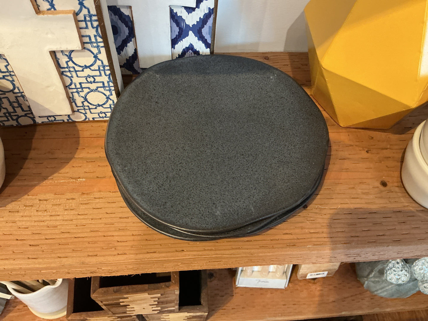 Small Black Plate