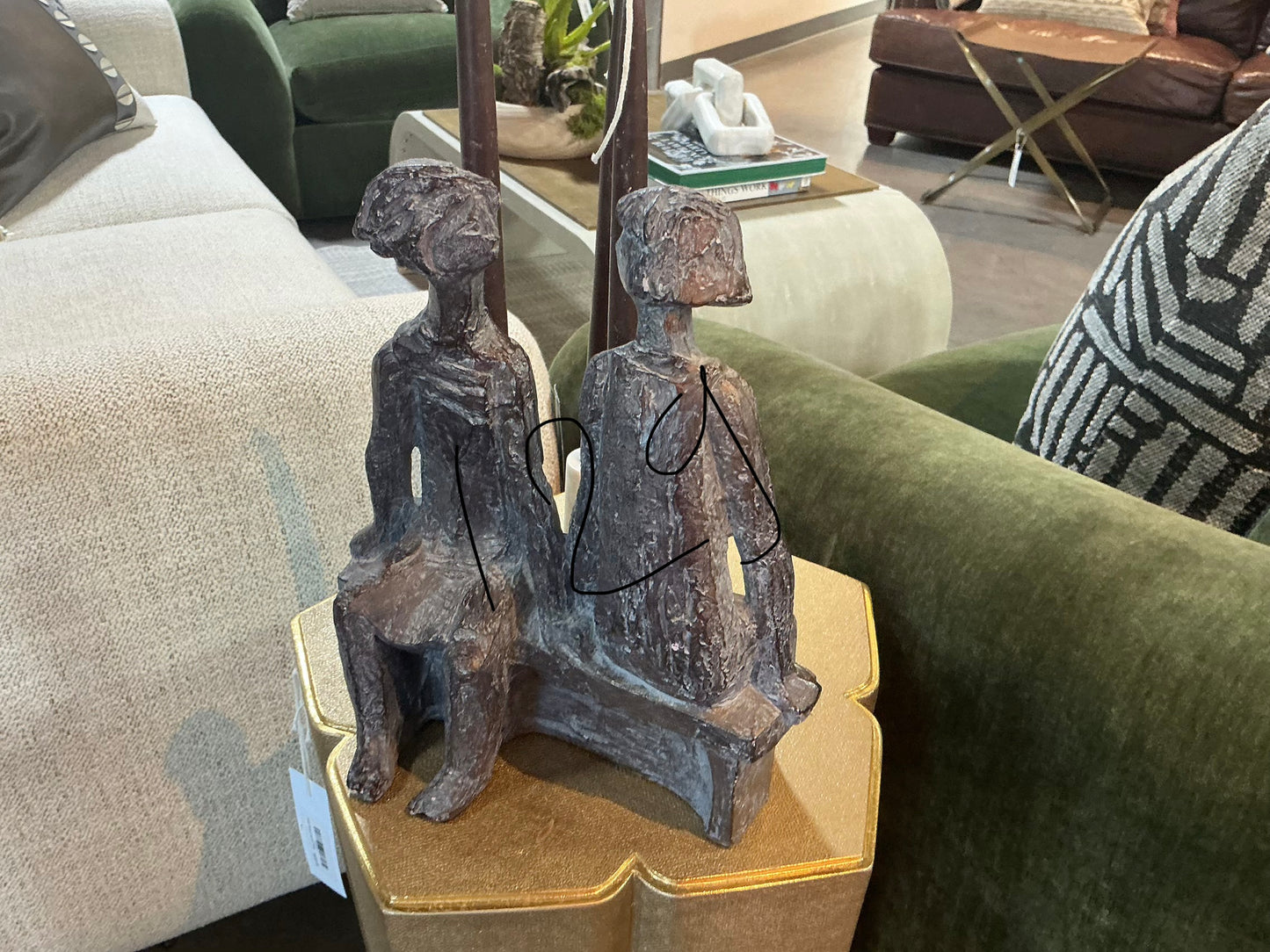 Twins statue