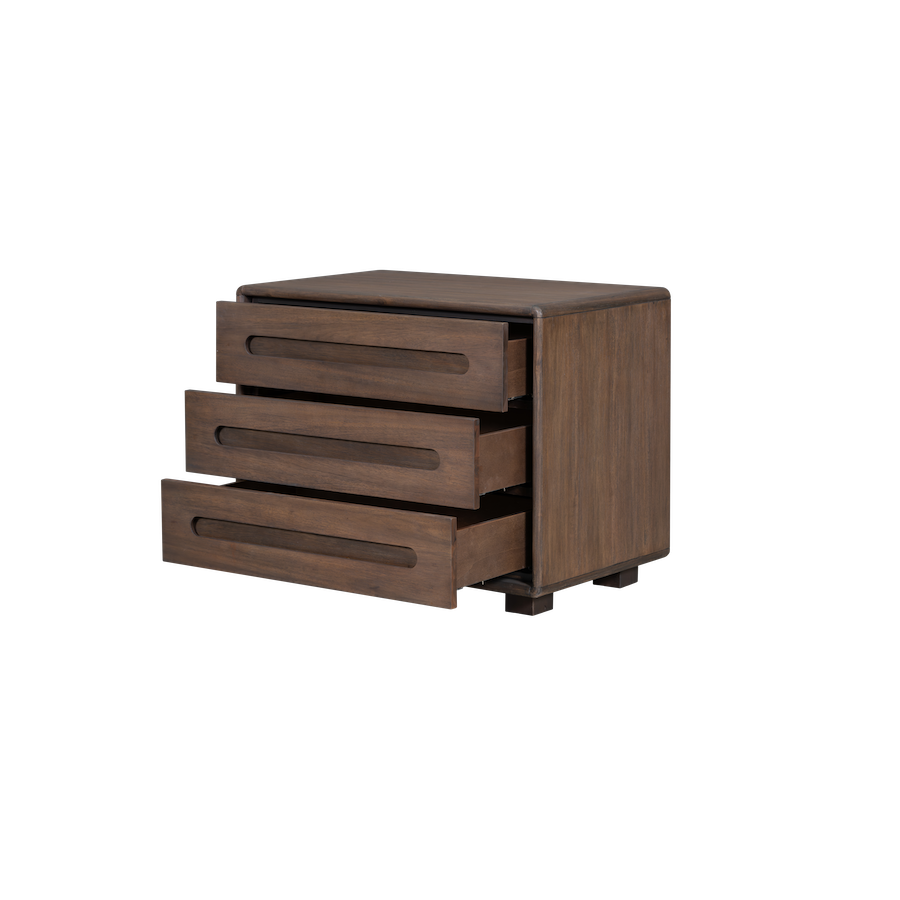 Cameron Three Drawer Nightstand