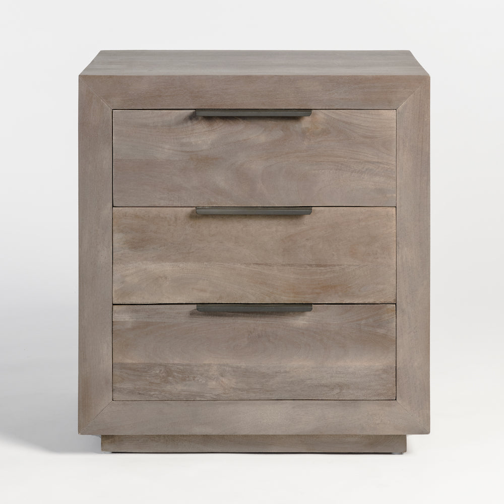 Holden Three Drawer Nightstand
