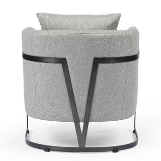 Grey Barrel Club Chair