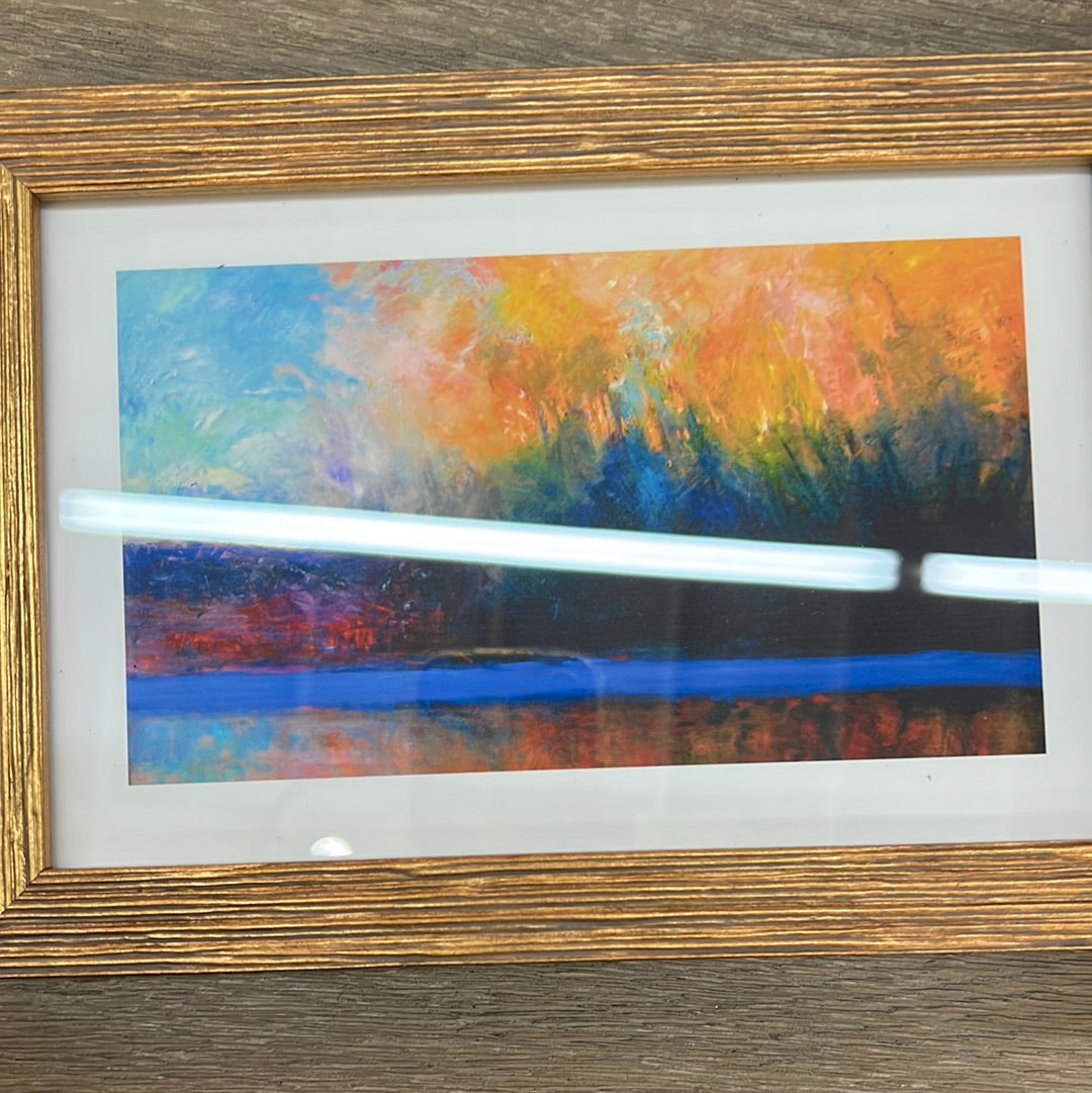 Maui Prints in antique frame