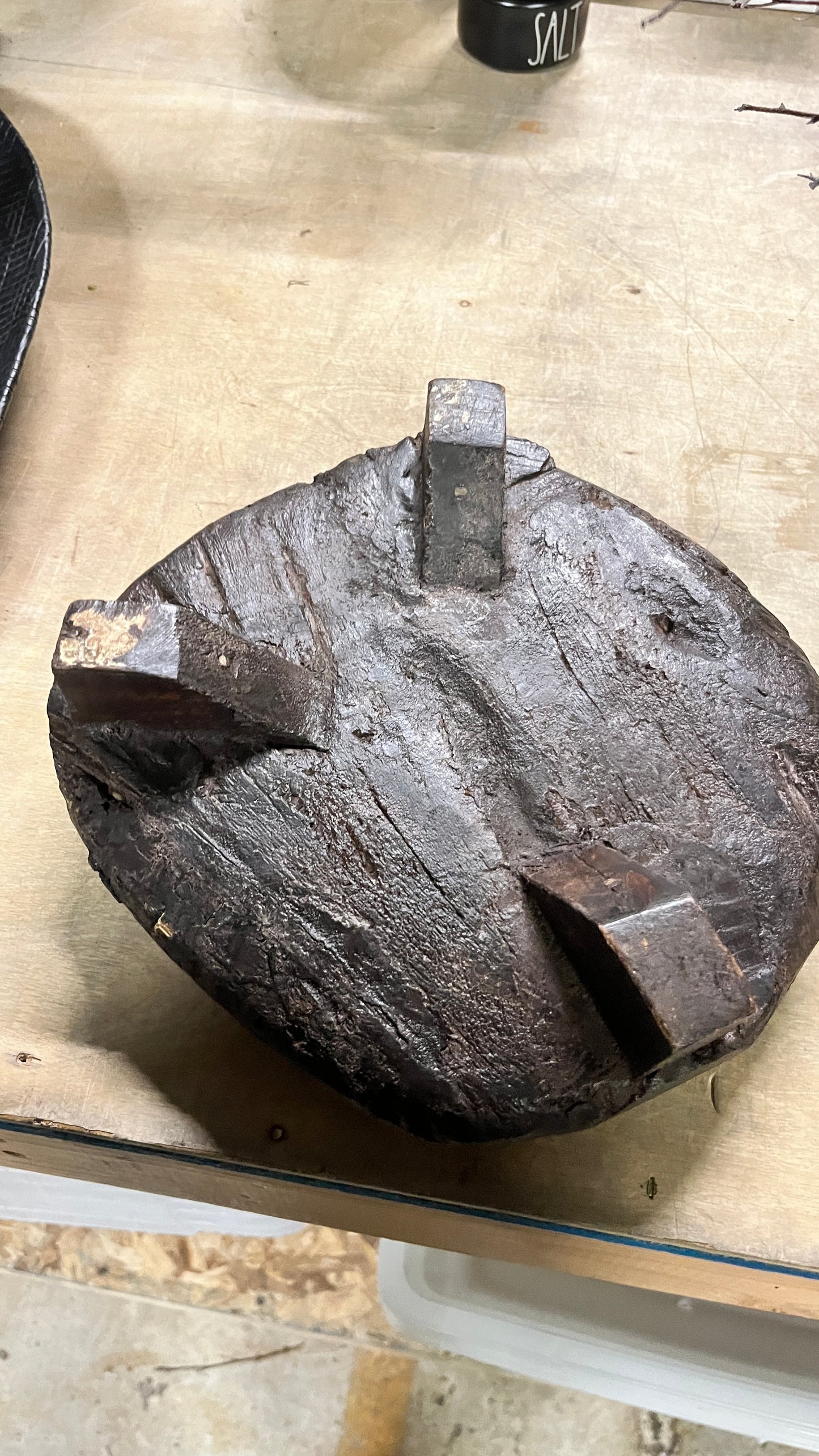 Craved Wooden Riser