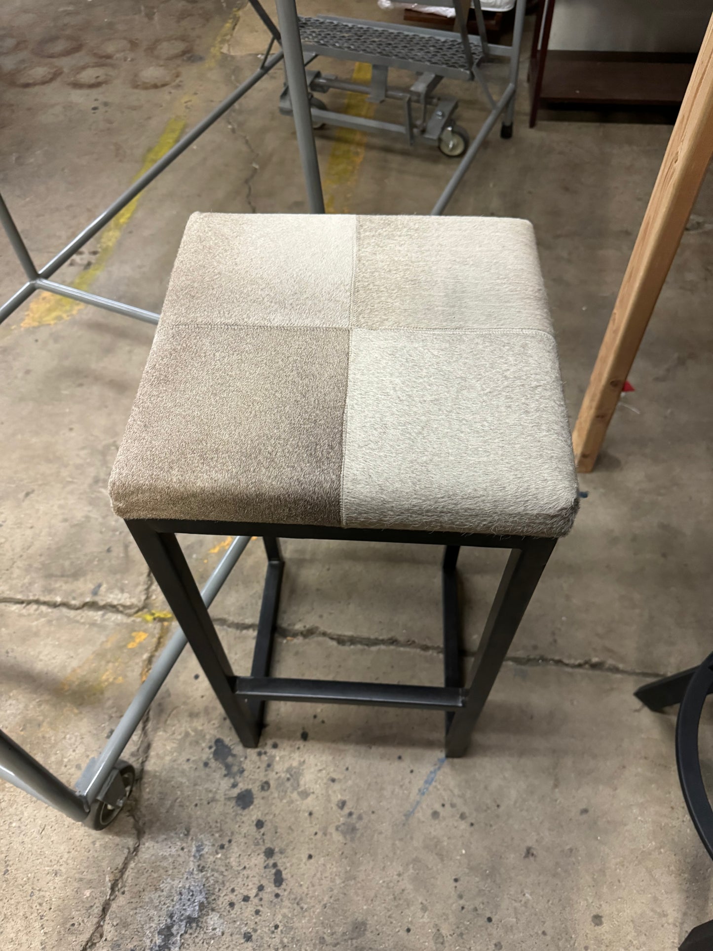 Cowhide Bar Stools