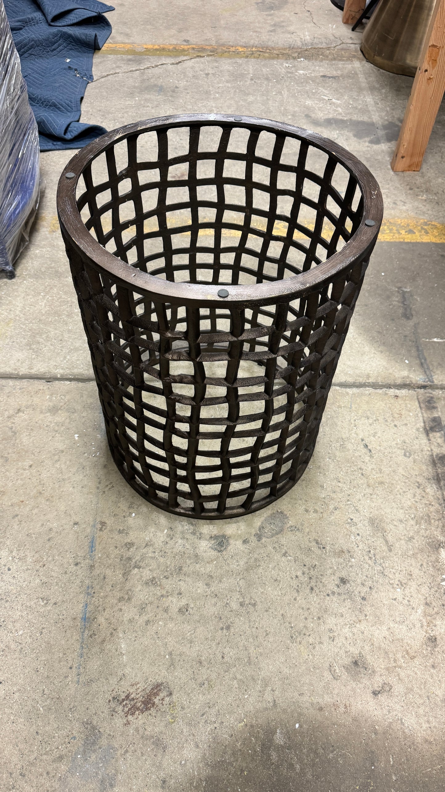 Refined Brass End Table