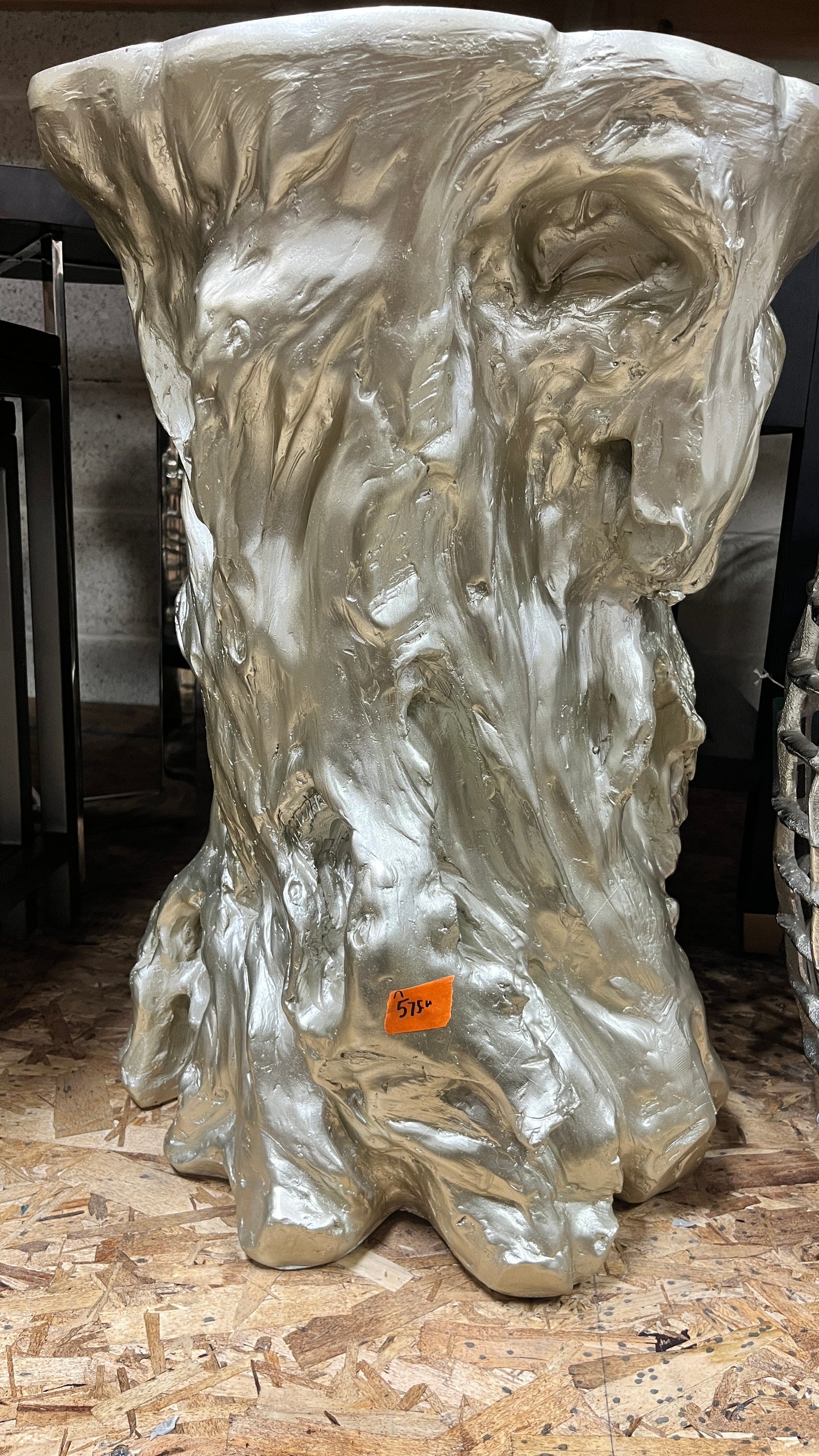 Root Silver Accent Side Table