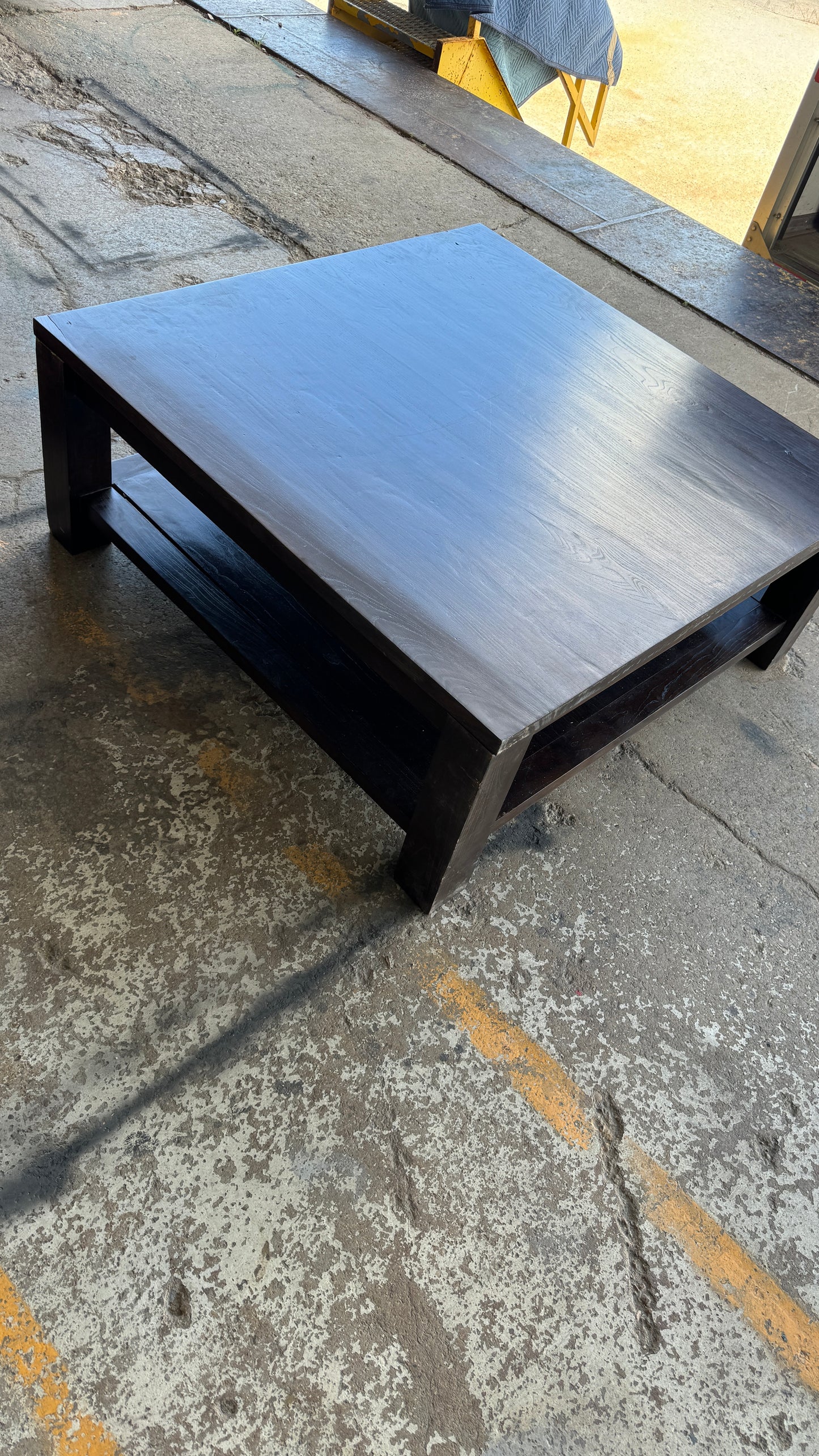 Wood Square Coffee Table