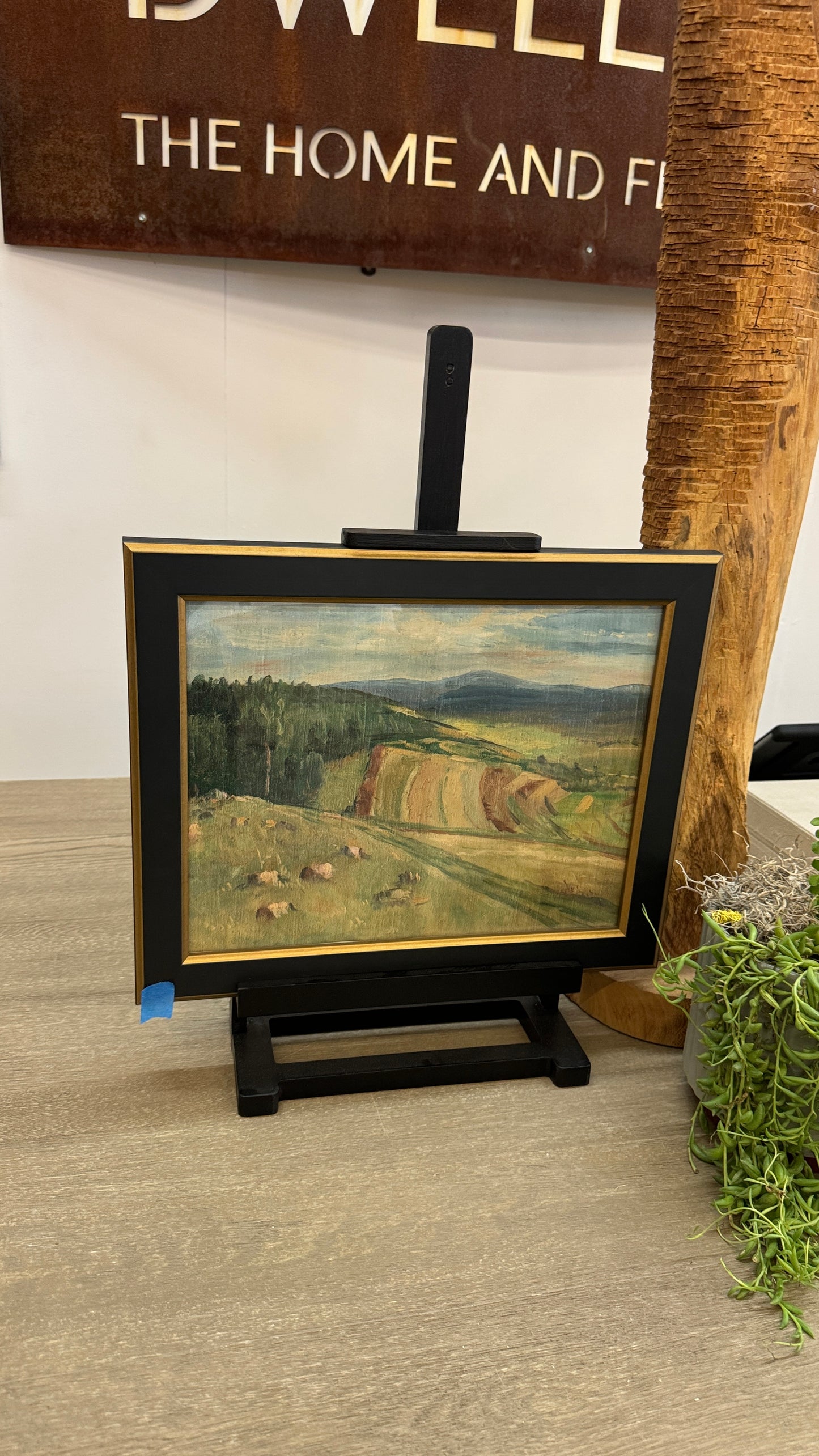 Evening Valley Framed Art