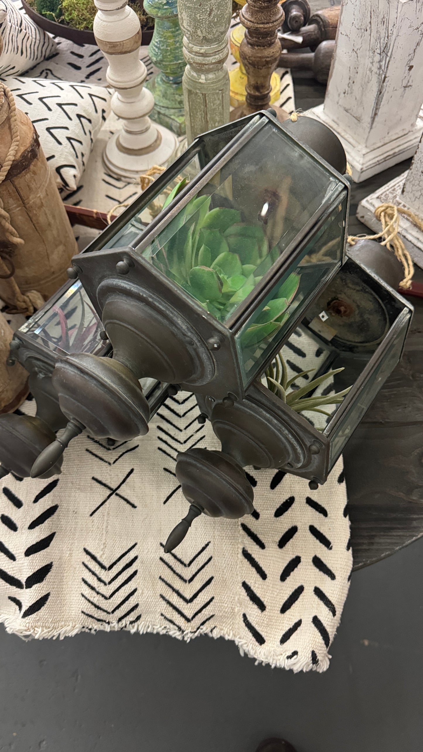 Lantern Hanging Planter
