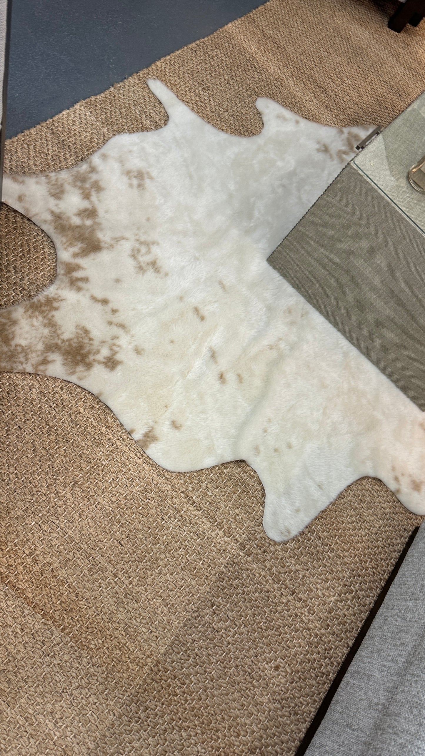 Synthetic Cowhide Area Rug
