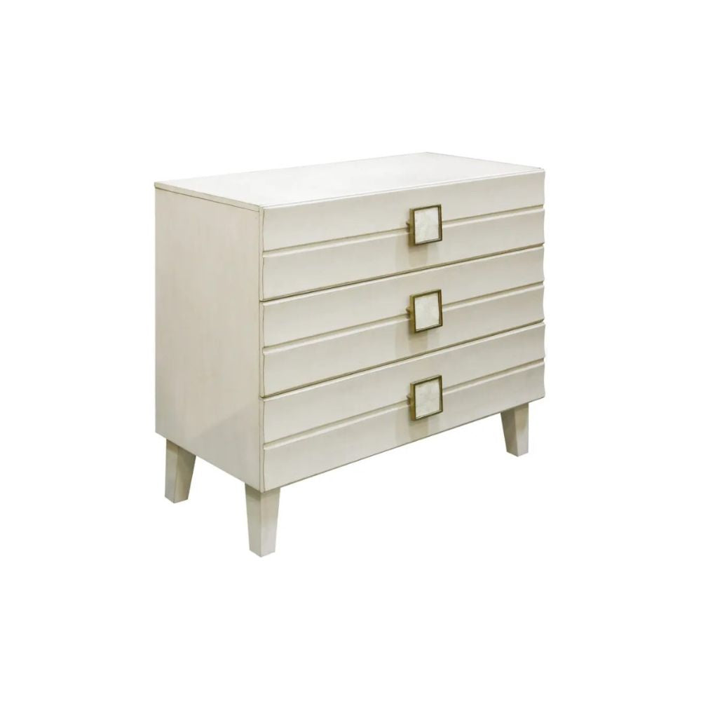 Koala Gray Three Drawer Chest