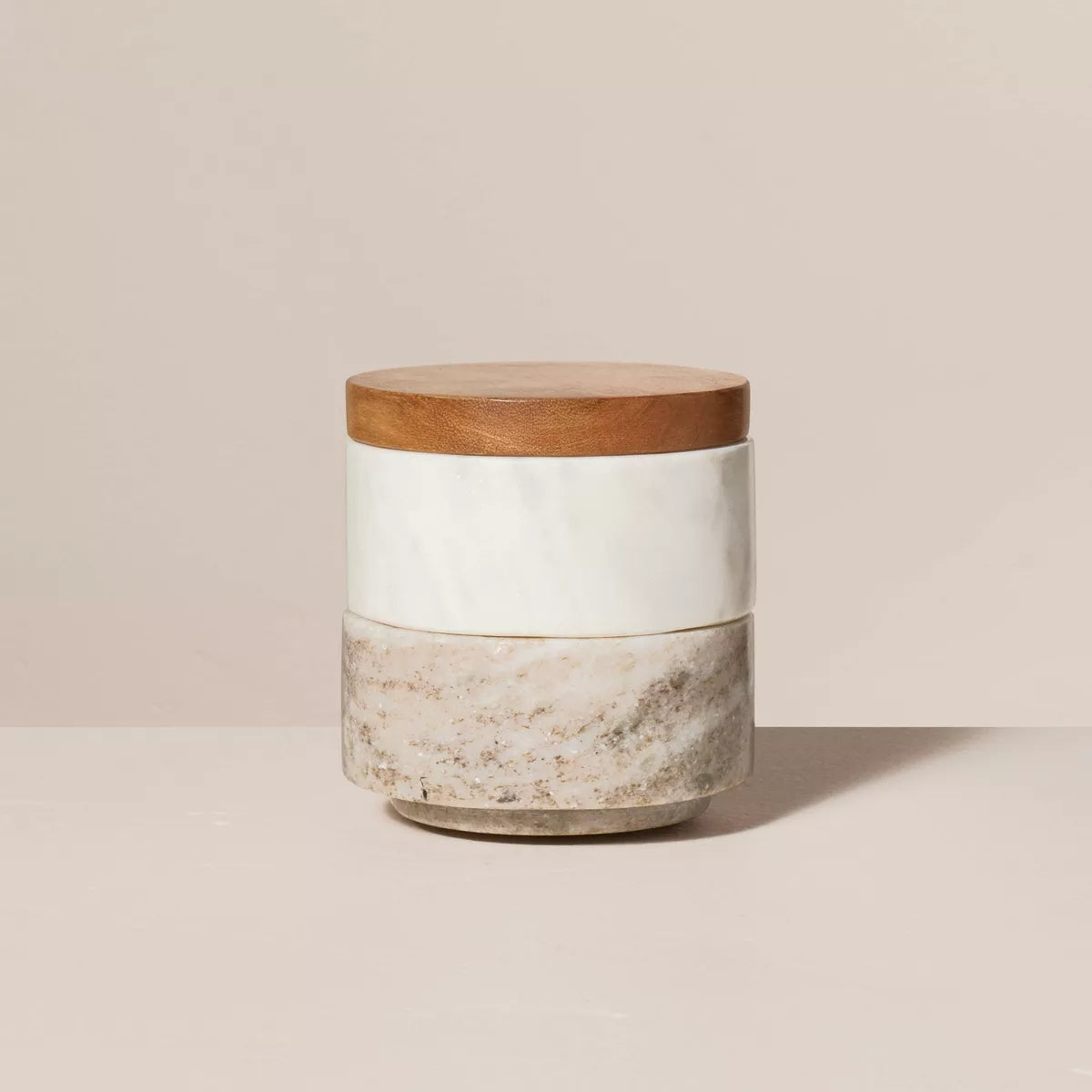 Marble Salt and Pepper Container