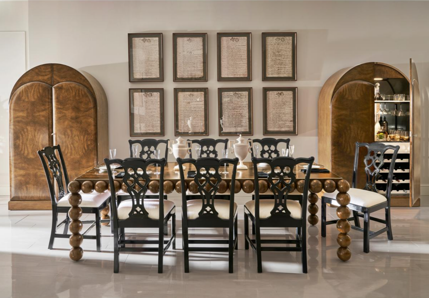 Orb Rectangular 103" Dining Table