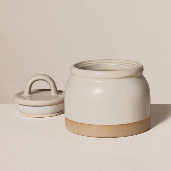 Stone Sugar Jar