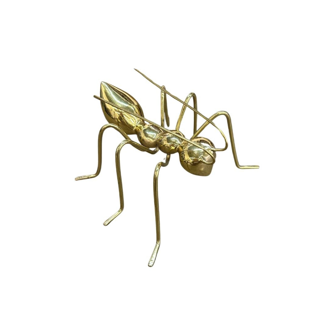 Gold Sculptural Ant