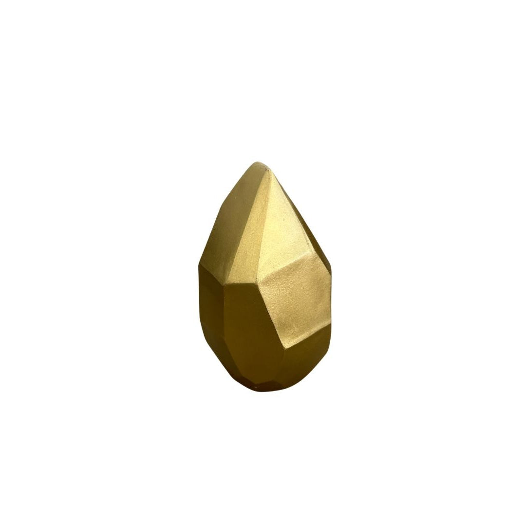 Gold Geometric Sculpture (Small)
