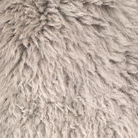 YETI SHEEPSKIN OTTOMAN IN DOVE