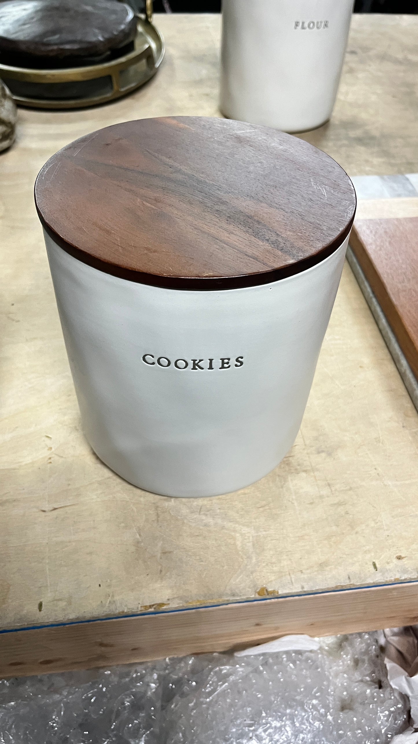 Flour and Cookies Jar