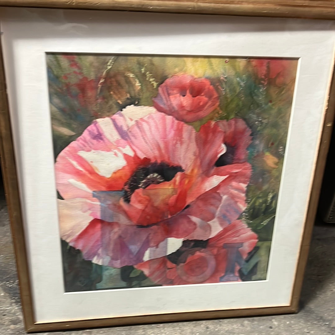 Colorful water painting