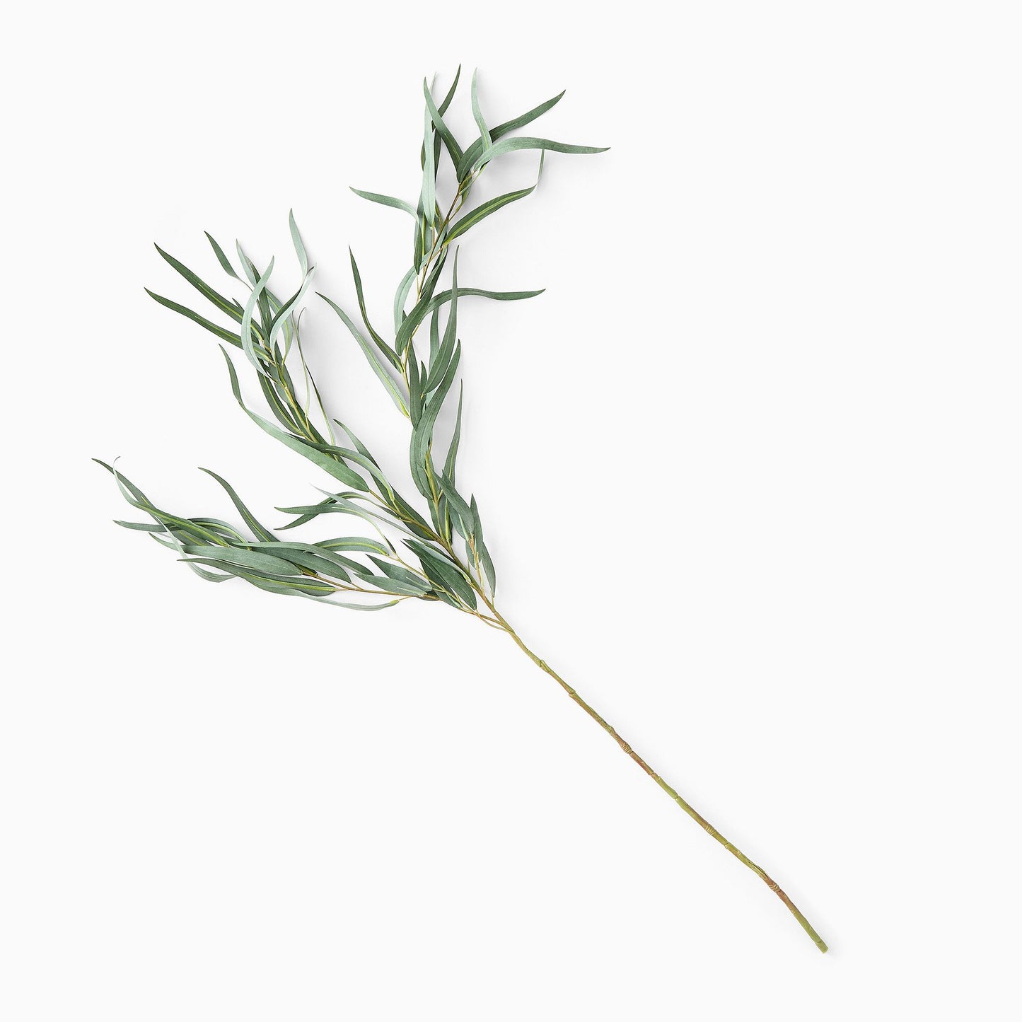Faux Long Leaf Eucalyptus Branch