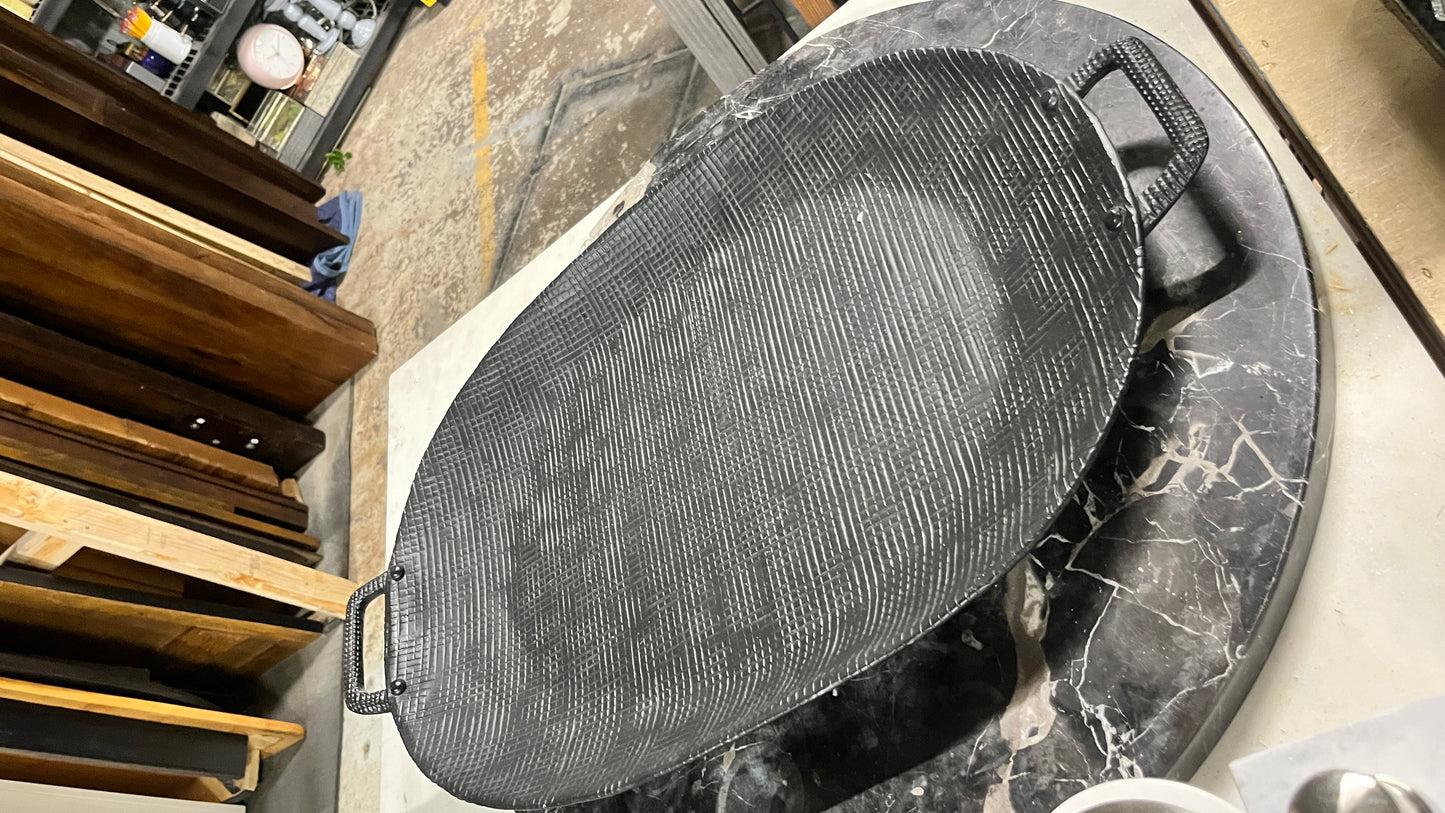 Black Metal Tray