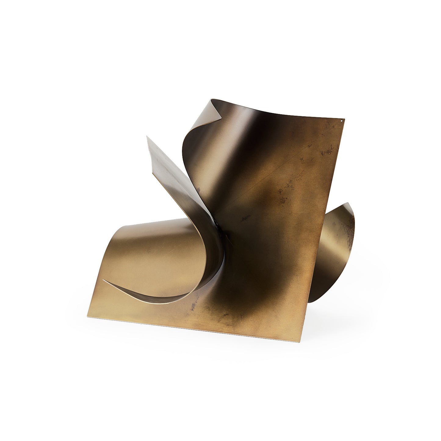 Francesca Antique Gold Metal Sculpture (Large)