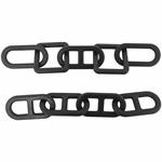 WD TABLE CHAIN DECOR S/2 27", 25"W