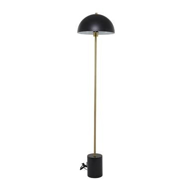 MRBL MTL FLR LAMP 14"W, 62"H