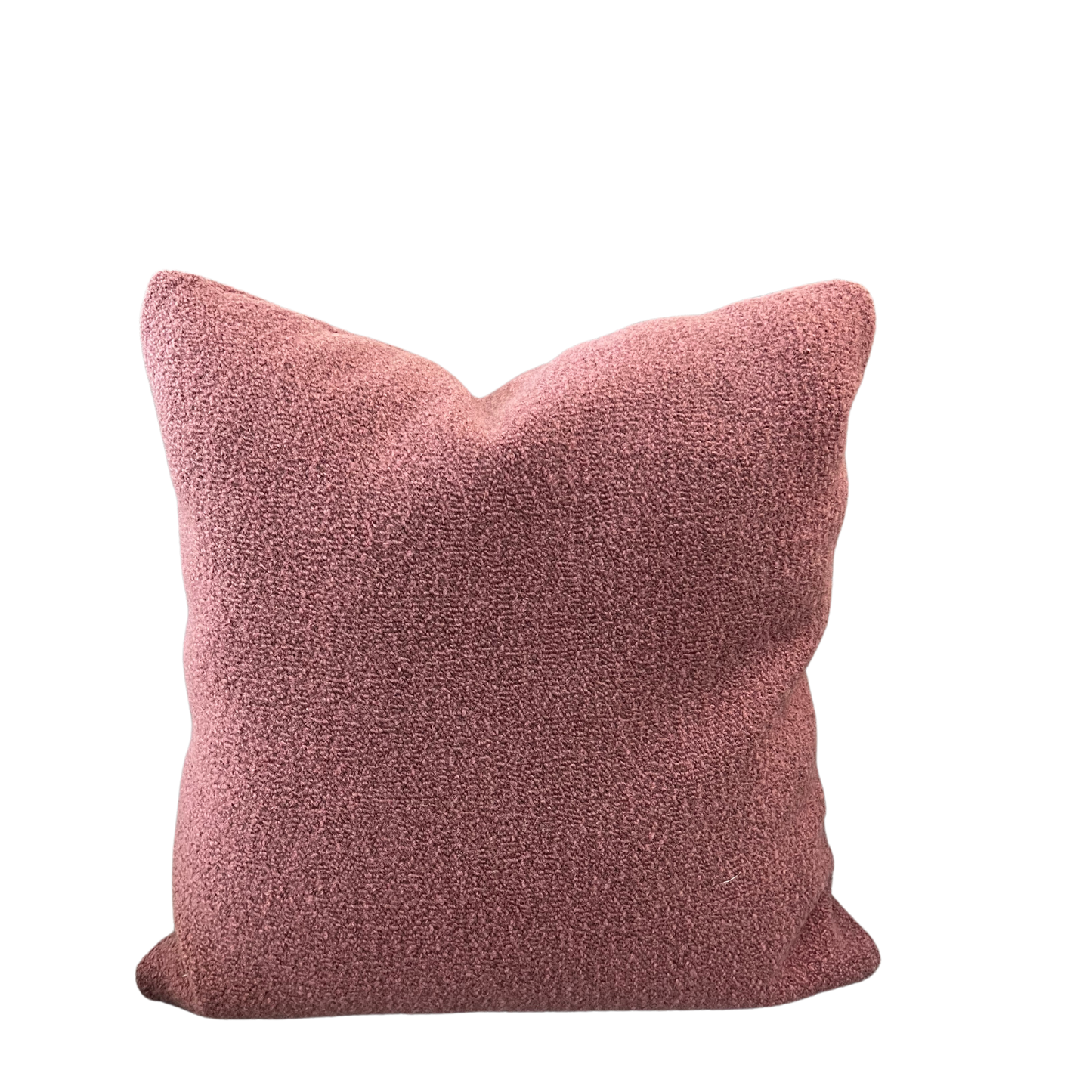 Pink Boucle Throw