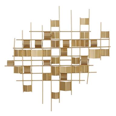 MTL WALL DECOR 32"W, 32"H