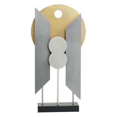 MTL TABLE DECOR 12", 21"H