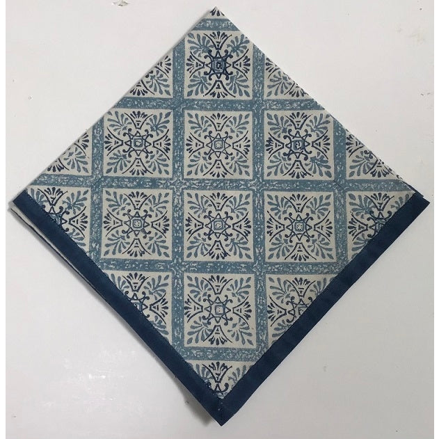 Napkins Porto Blue Tile