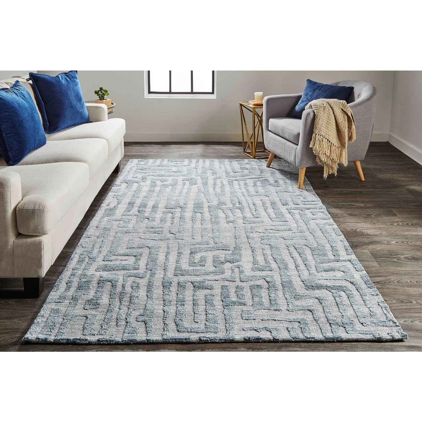 Colton Rect Area Rug - Mist