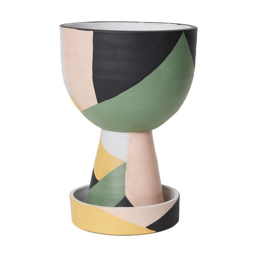 Ayton Pot with Saucer 10.25"x15"