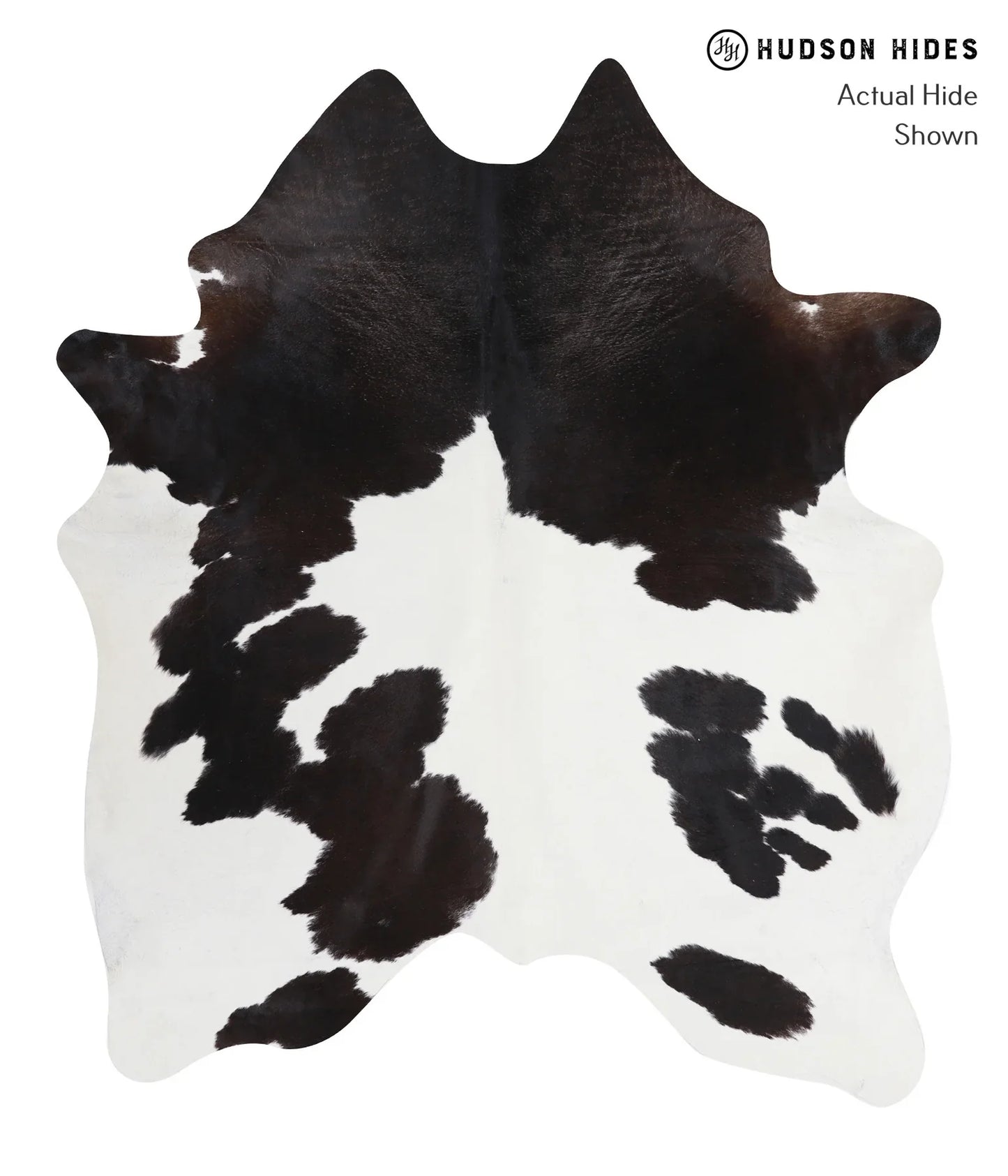 Black and White X-Large Brazilian Cowhide Rug