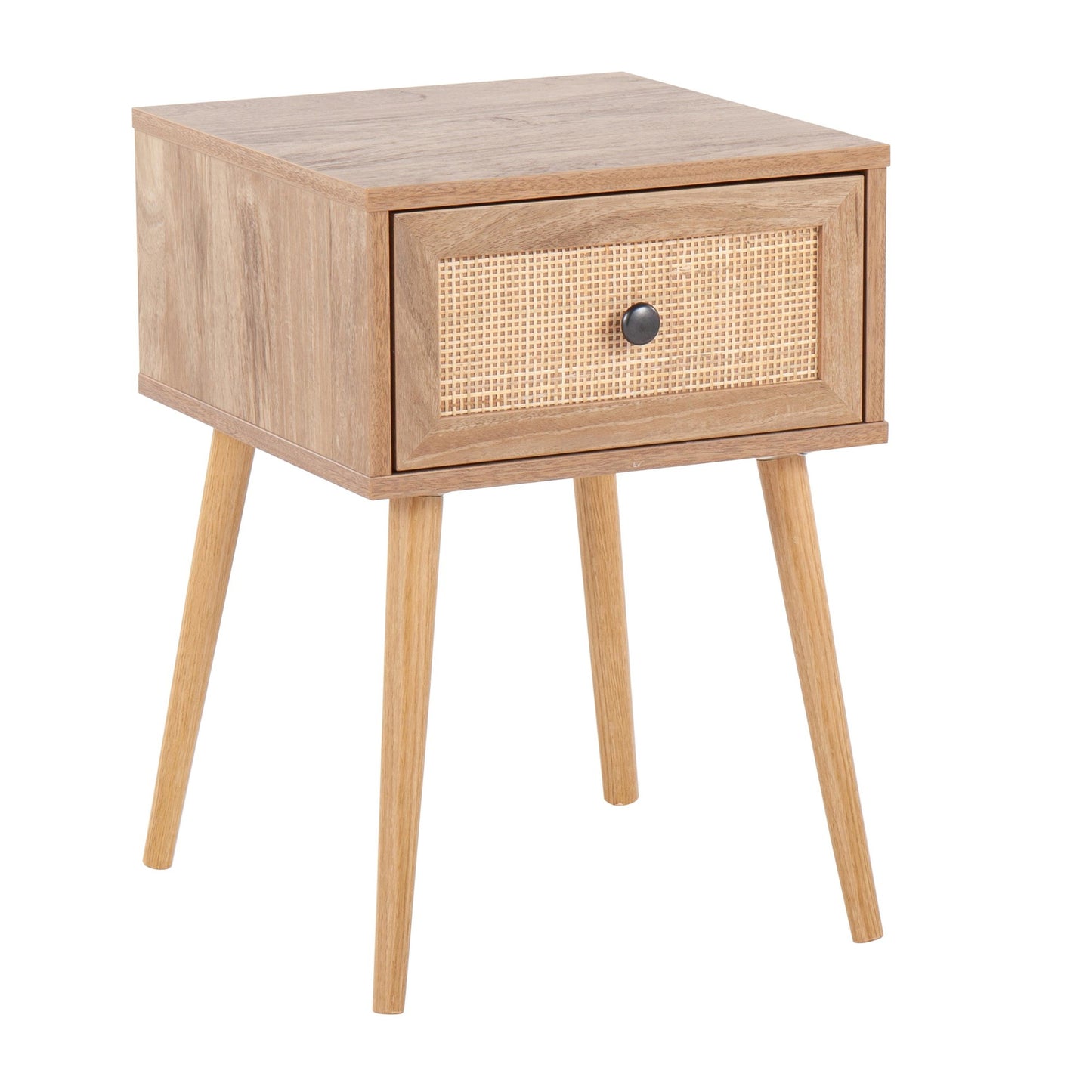 Bora Side Table - Natural Wood
