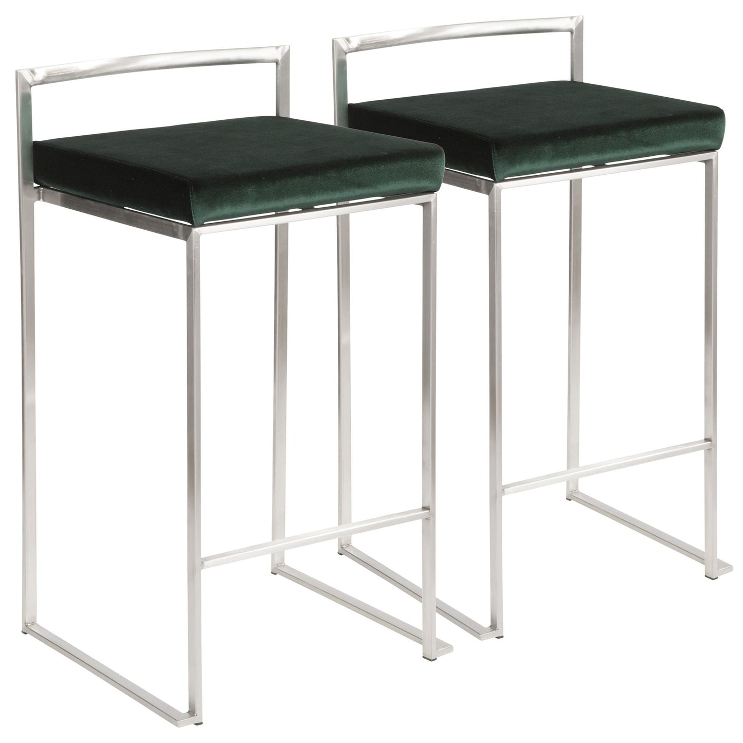 Fuji Counter Stool - Green