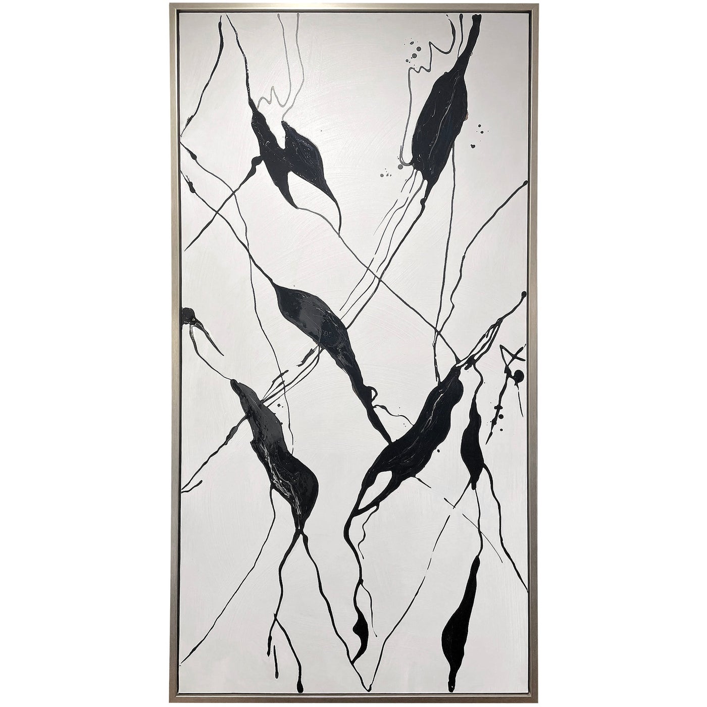 Rippling III Framed Canvas Art