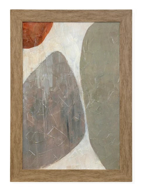 Three Stones I Framed Print