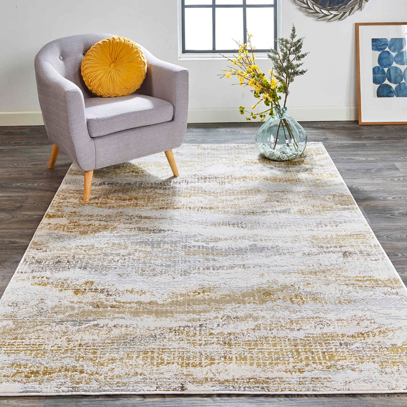 AURA 3735F IN GOLD-GRAY