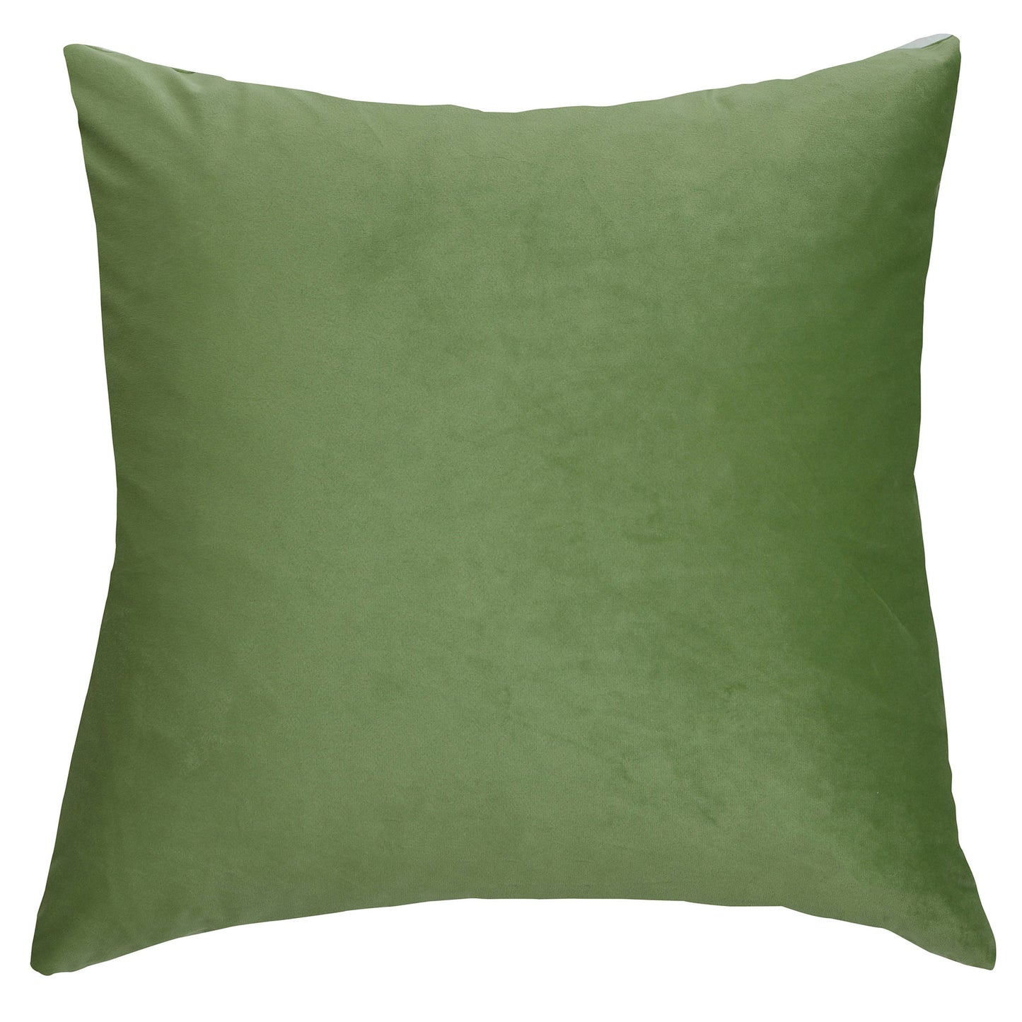 Olive Green Velvet 24" Sq Pillow