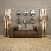 HAILE MIRROR- ROUND