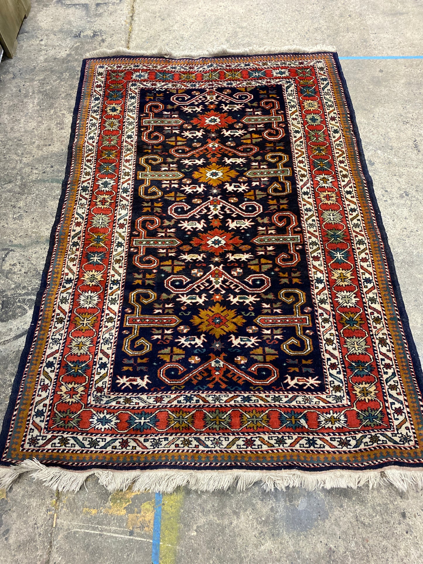 Patterned 5x7 Area Rug