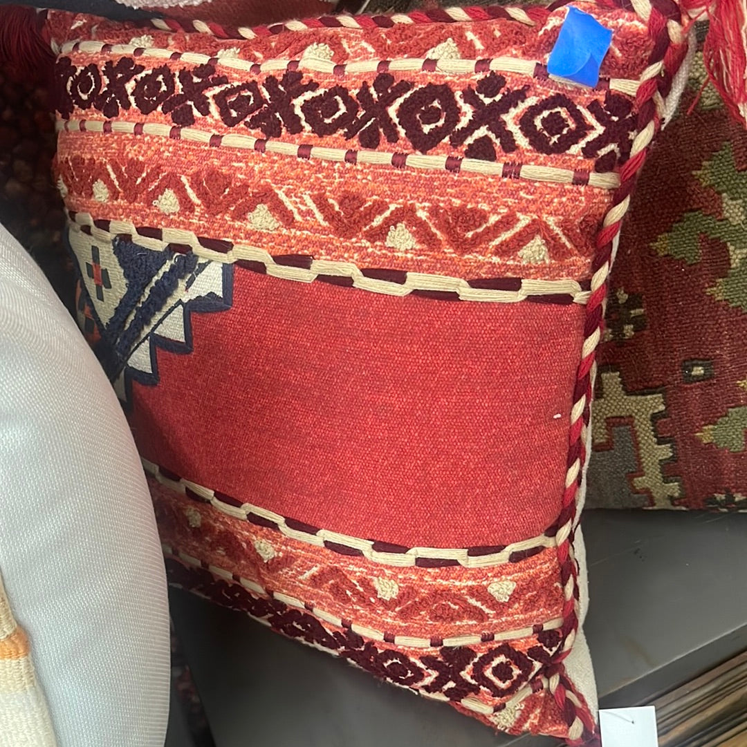 Boho decor pillow