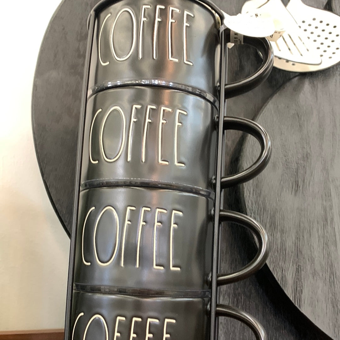 Coffee mugs set of 4