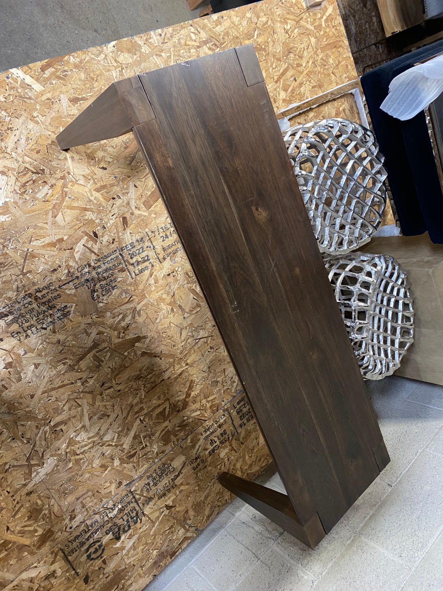 Wood Bench