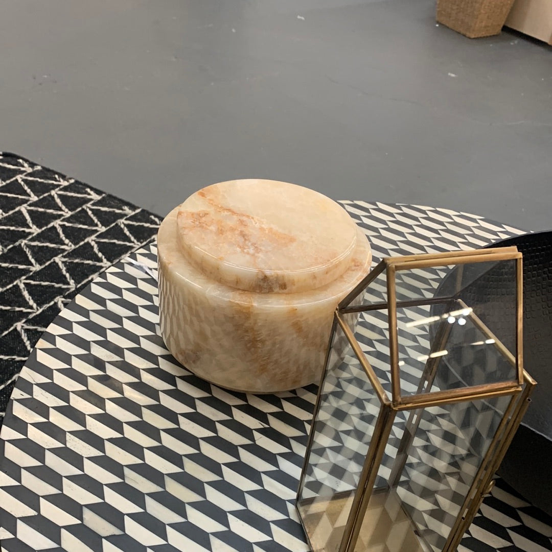 Round Onyx Box