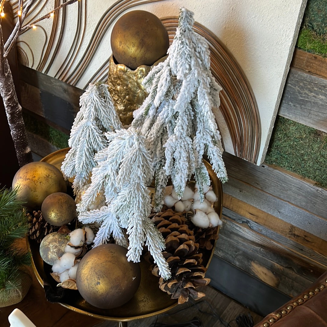 Large frosted tree
